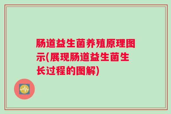 肠道益生菌养殖原理图示(展现肠道益生菌生长过程的图解)