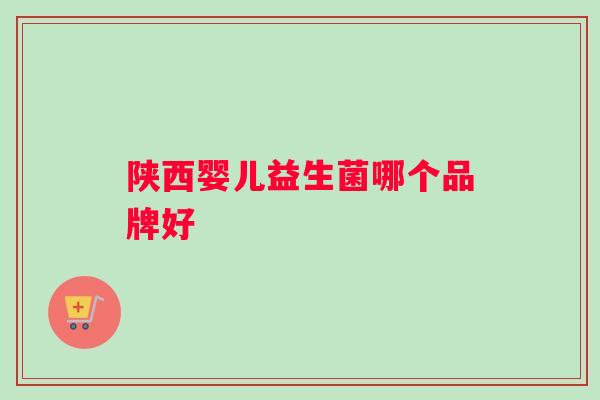 陕西婴儿益生菌哪个品牌好